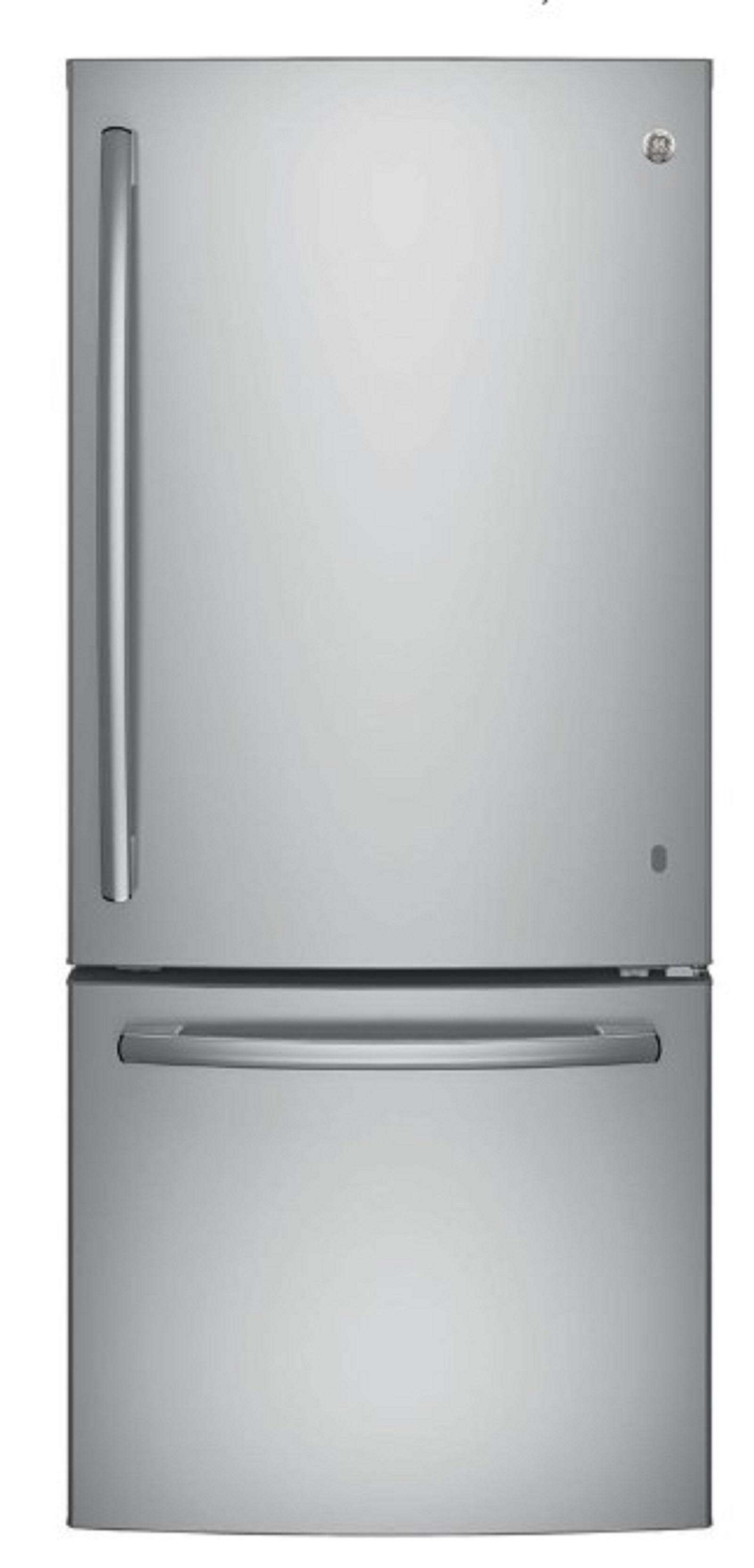 GE GBE21DSKSS 21 cu.ft. Stainless Steel Bottom Freezer American Freight (Sears Outlet)